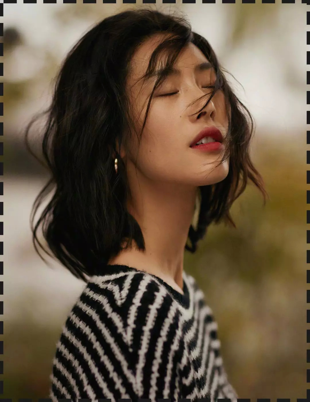 欧阳娜娜短发造型_女明星个性短发图片大全_佟丽娅短发时尚感