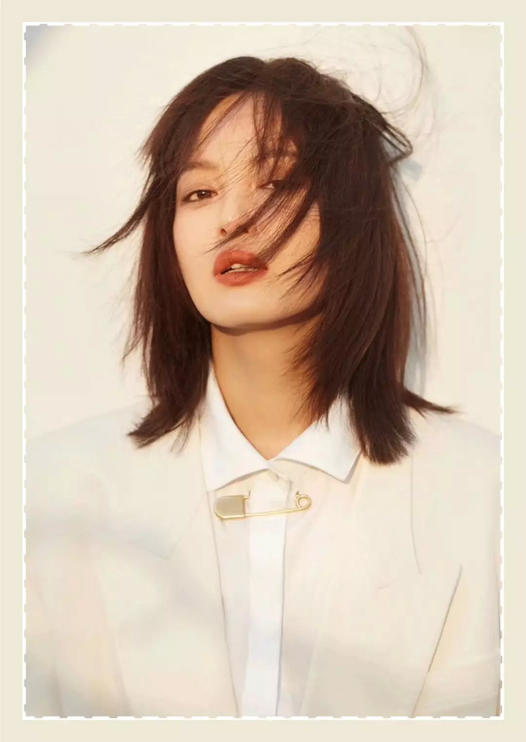 欧阳娜娜短发造型_女明星个性短发图片大全_佟丽娅短发时尚感